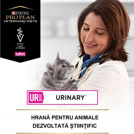 Purina Pro Plan Veterinary Diets Cat UR Urinary – Hrană Uscată pentru Pisici, 5 kg